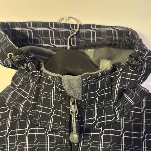 THE NORTH FACE WOMENS GORETEX JACKET BLACK & WHITE SIZE M EUC - Picture 2 of 10